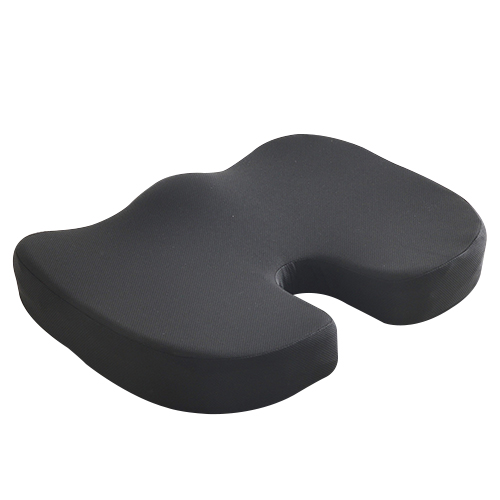 Coussin de siège en mousse à mémoire orthopédique en forme de U